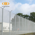 Steel horizontal prison fence, anti theft clearvu fencing